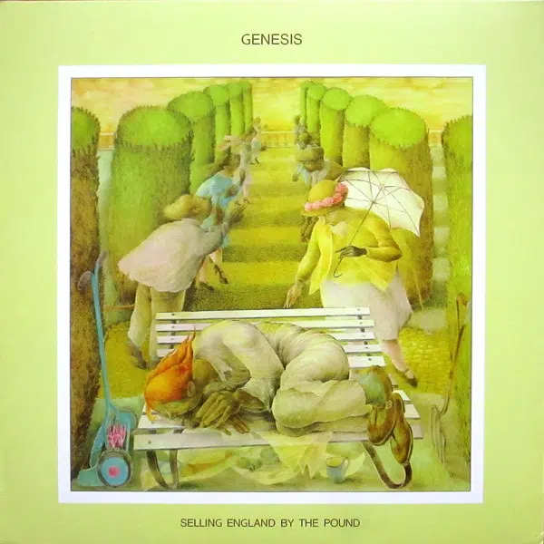 MUSICLAND GENESIS SELLING ENGLAND BY THE POUND