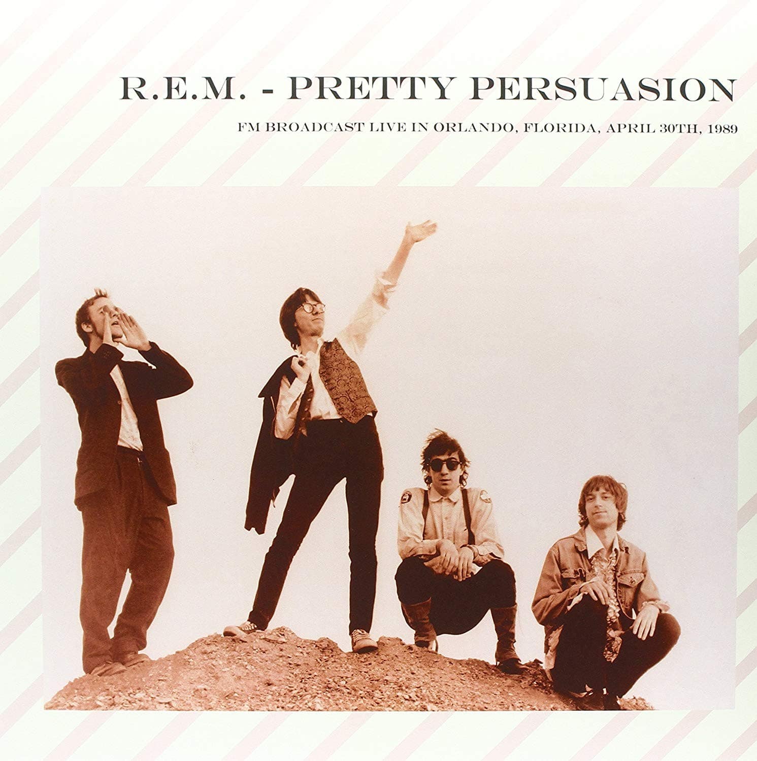 R.E.M. PRETTY PERSUASION BROADCAST LIVE IN FLORIDA 1989. VINILO (ED