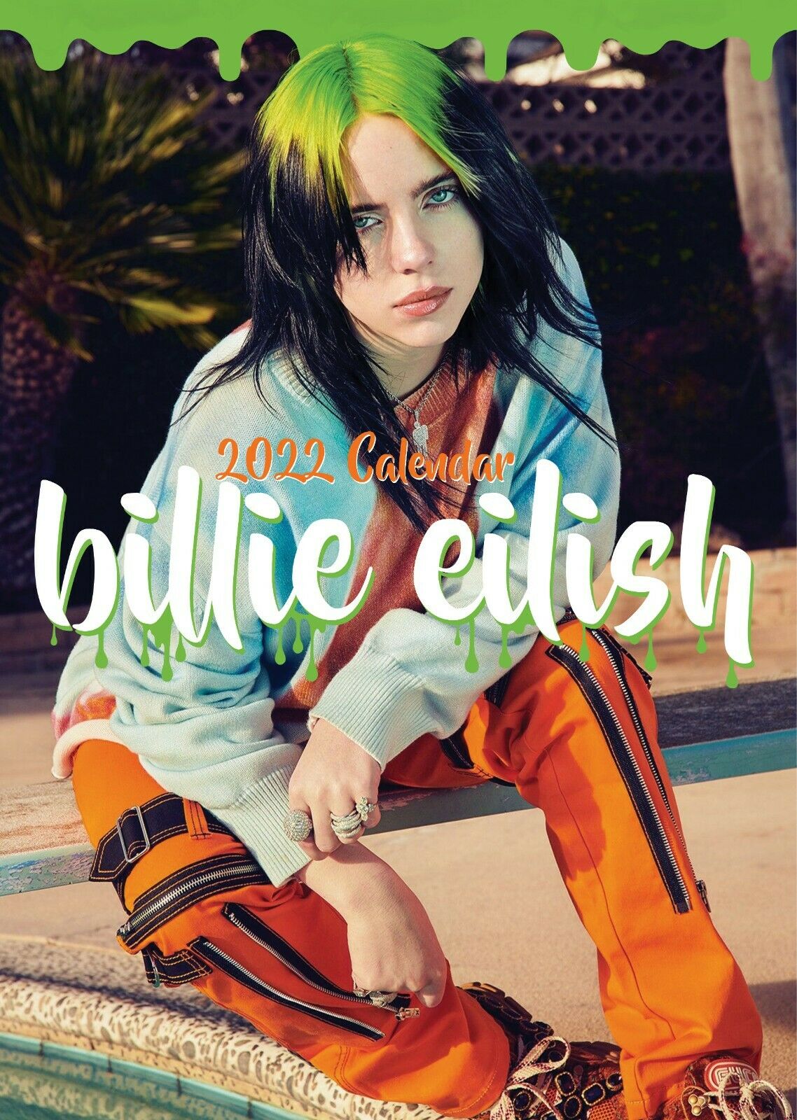 BILLIE EILISH CALENDARIO 2022 Musicland Chile billie-eilish-calendario-2022-musicland-chile