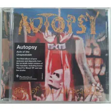AUTOPSY - ACTS OF THE UNSPEAKABLE CD
