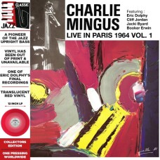 CHARLIE MINGUS - LIVE IN PARIS 1964 VOL. 1 VINILO ROJO DELUXE