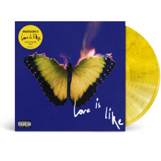 MAROON 5 - LOVE IS LIKE VINILO AMARILLO MARMOLEADO