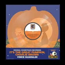 VINCE GUARALDI - IT'S THE GREAT PUMPKIN, CHARLIE BROWN VINILO NARANJO EN FORMA DE CALABAZA 33 1/3RPM