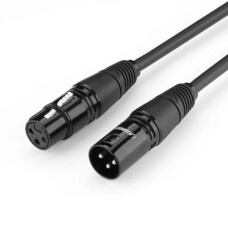 UGREEN CABLE DE AUDIO M/H XLR/XLR 3M AV130 NEGRO