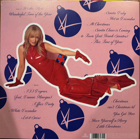 KYLIE MINOGUE - KYLIE CHRISTMAS 2 LP MUSICLAND
