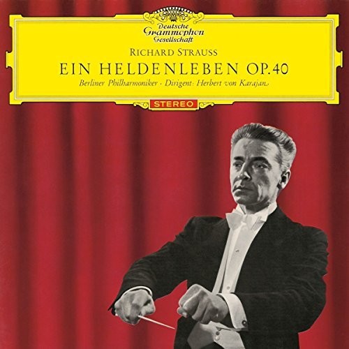 STRAUSS - KARAJAN - BERLINER PHILHARMONIKER - EIN HELDENLEBEN OP40 VINIILO 180GR MUSICLAND