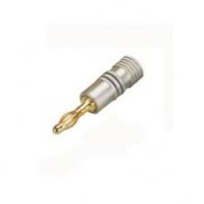 STUDIOMASTER - CG123-B CONECTOR BANANA METAL (NEGRO)