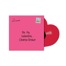VINCE GUARALDI - BE MY VALENTINE, CHARLIE BROWN (ORIGINAL SOUNDTRACK) VINILO COLOREADO EN FORMA DE CORAZON - PREVENTA