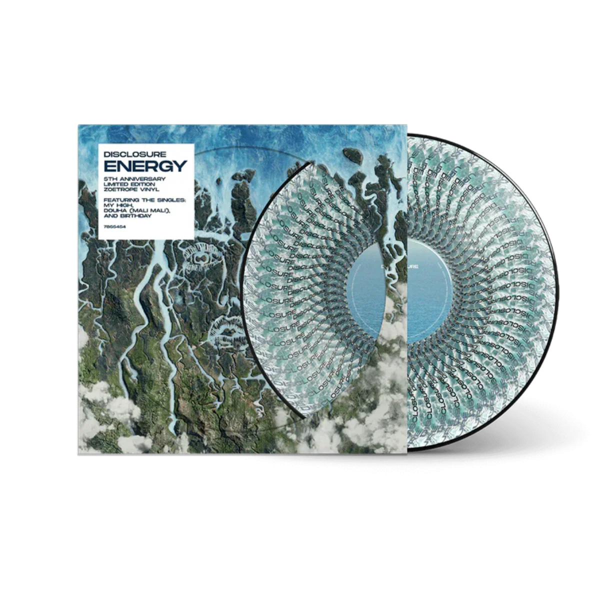 MUSICLAND DISCLOSURE - ENERGY (5º ANIVERSARIO) VINILO ZOETROPE