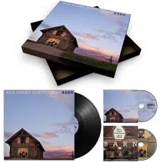 NEIL YOUNG AND CRAZY HORSE - BARN BOX SET DELUXE (VINILO + BLURAY + CD)