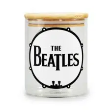 BEATLES - TARRO DE CRISTAL PARA ALMACENAMIENTO (750 ML)