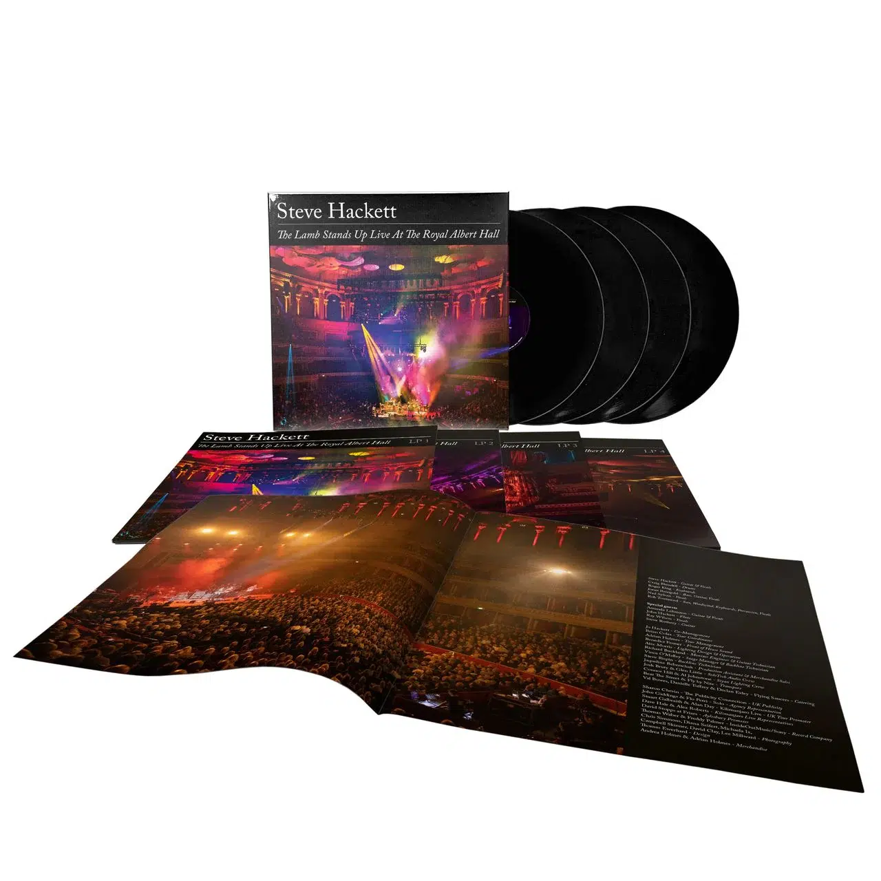 MUSICLAND STEVE HACKETT - THE LAMB STANDS UP LIVE AT THE ROYAL ALBERT HALL VINILO 4LP