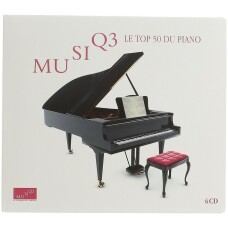 VARIOS - THE GREATEST 50 PIANO WORKS 6CD