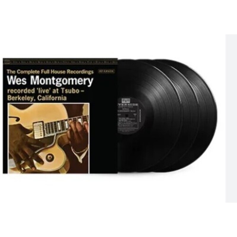 WES MONTGOMERY – COMPLETE FULL HOUSE RECORDINGS VINILO 3LP