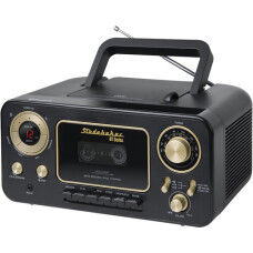 STUDEBAKER - SB2135BTBG REPRODUCTOR DE CD Y CASSETTE CON BLUETOOTH