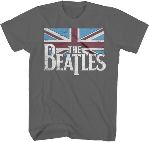 MUSICLAND BEATLES, THE – POLERA LOGO BANDERA BRITANICA