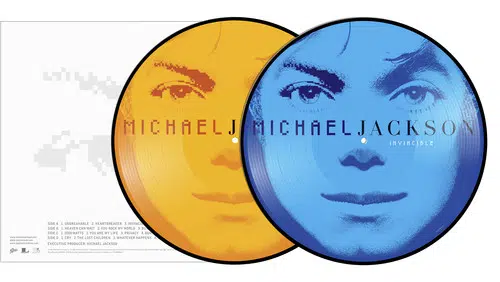 MUSICLAND MICHAEL JACKSON - INVINCIBLE VINILO 2LP PICTURE DISC