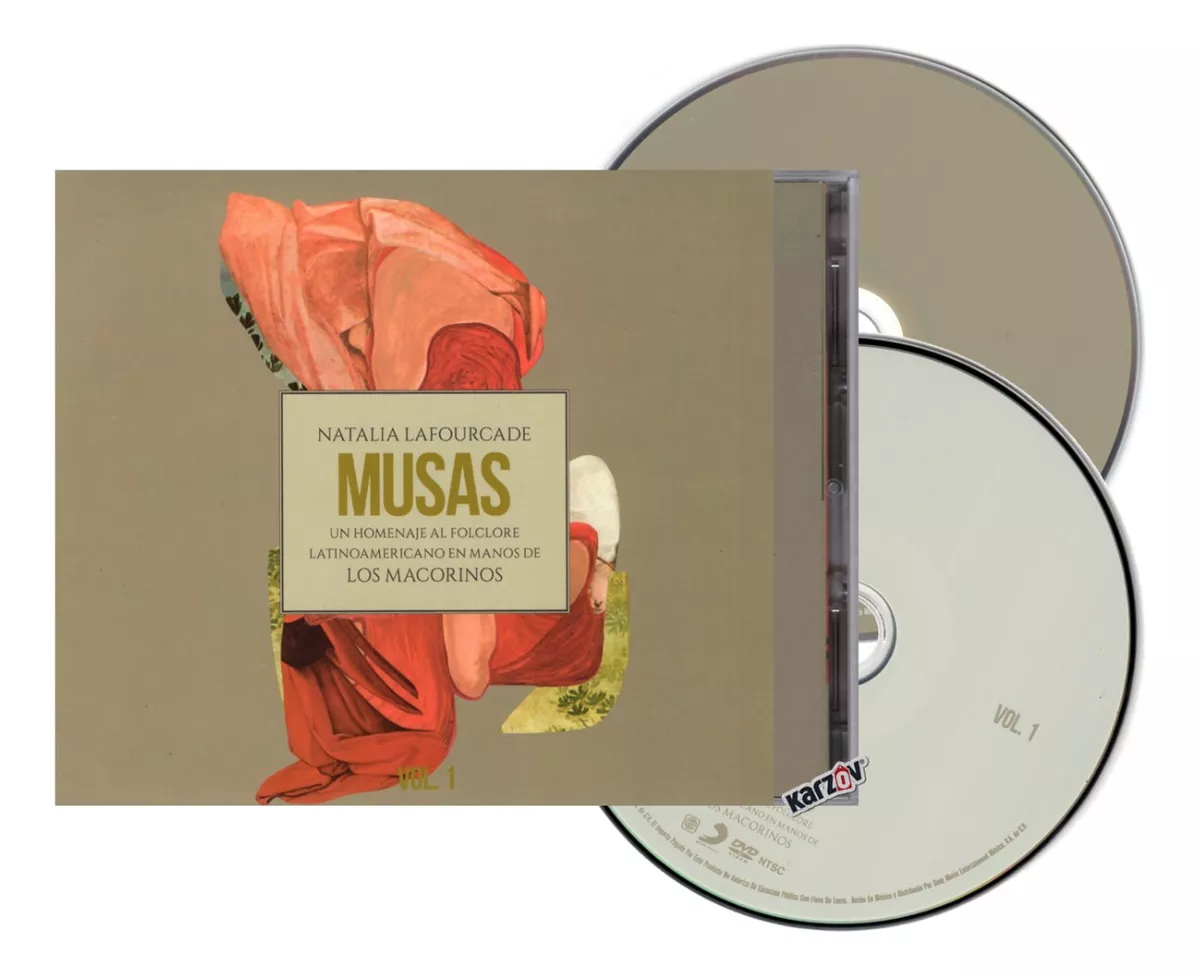 MUSICLAND NATALIA LAFOURCADE - MUSAS CD+DVD