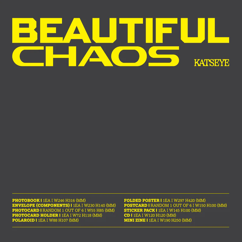 KATSEYE - BEAUTIFUL CHAOS (CHAOTIC VERSION) CD 2