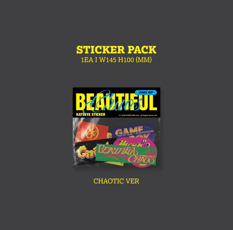 KATSEYE - BEAUTIFUL CHAOS (CHAOTIC VERSION) CD 7