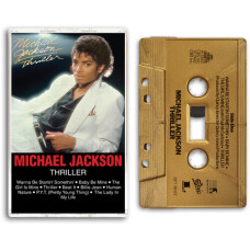 MICHAEL JACKSON ‎- THRILLER CASSETTE DORADO - PREVENTA