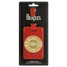 BEATLES - TARJETA PARA MALETA  SGT. PEPPER’S