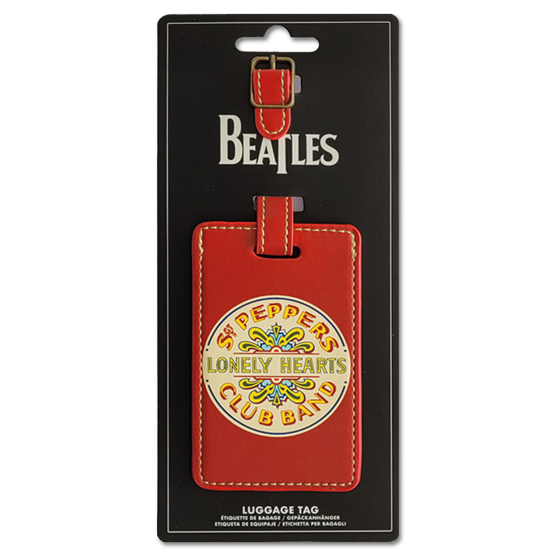 MUSICLAND BEATLES - TARJETA PARA MALETA SGT. PEPPER’S 1