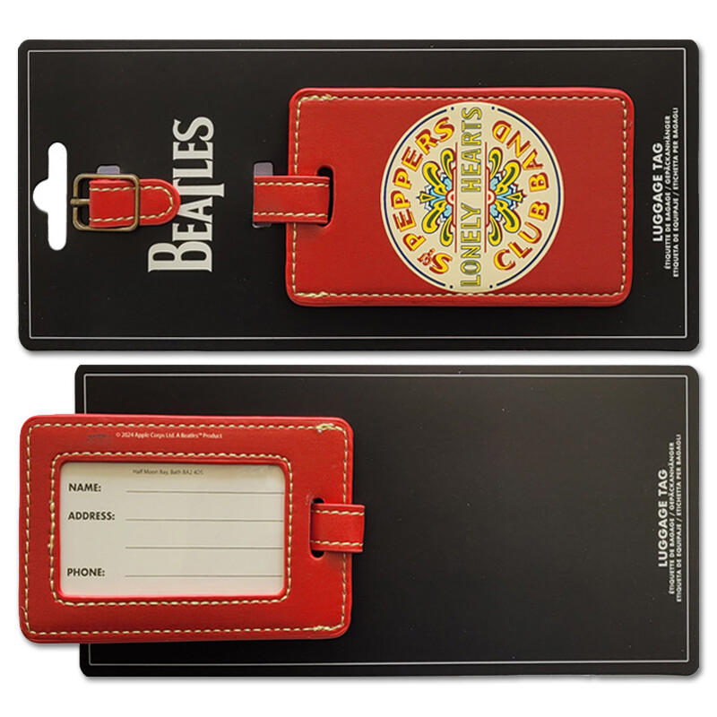 MUSICLAND BEATLES - TARJETA PARA MALETA SGT. PEPPER’S