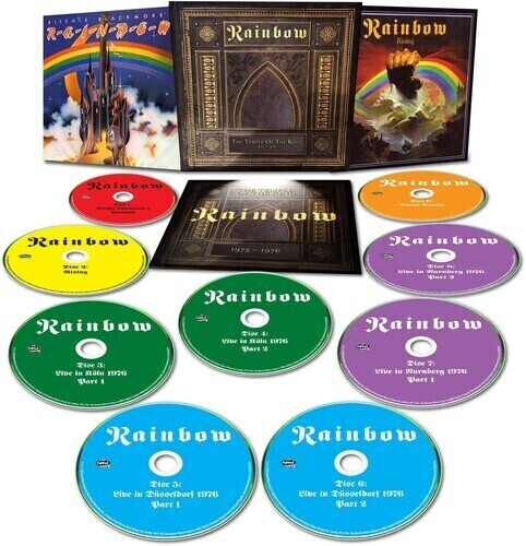 MUSICLAND RAINBOW - TEMPLE OF THE KING – RAINBOW 1975 – 1976 9CD