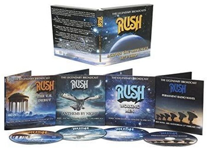 MUSICLAND RUSH - ACROSS THE AIRWAVES 4CD