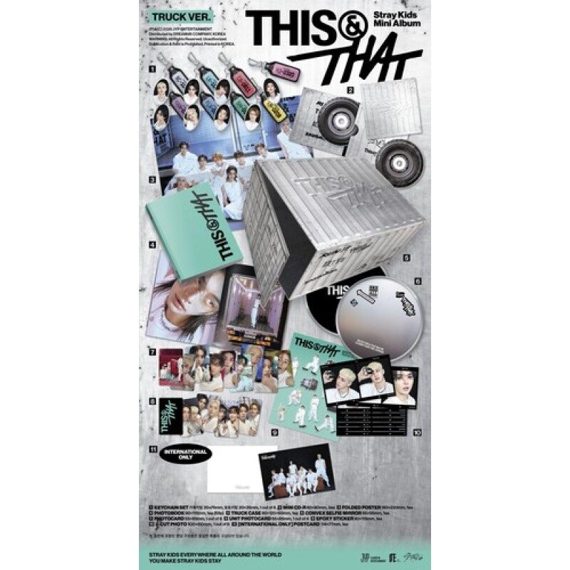 STRAY KIDS – THIS & THAT (TRUCK VER.) CD – Musicland Chile