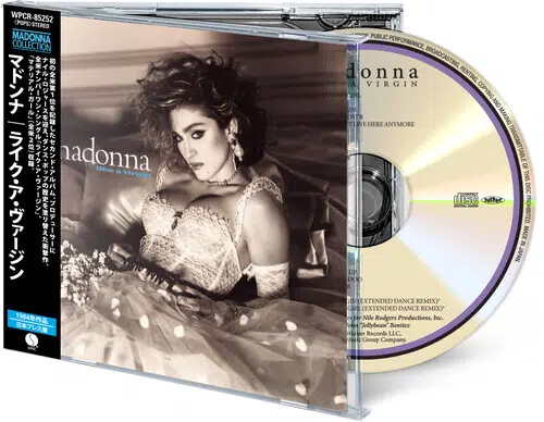 MUSICLAND MADONNA - LIKE A VIRGIN (JAPANESE EDITION) CD