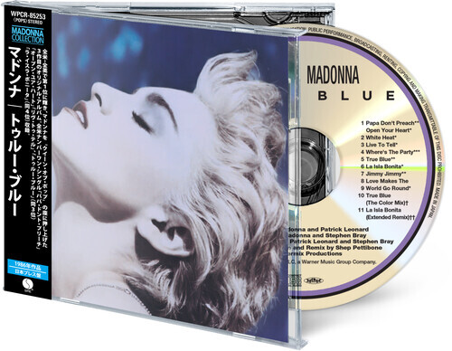 MUSICLAND MADONNA - TRUE BLUE (JAPANESE EDITION) CD