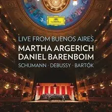 SCHUMANN / DEBUSSY / BARKTOK - ARTHA ARGERICH / DANIEL BARENBOIM - LIVE FROM BUENOS AIRES CD
