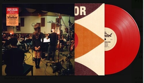 MUSICLAND SIENNA SPIRO - VISITOR VINILO ROJO PORTADA ALTERNATIVA