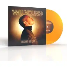 WILL YOUNG - LIGHT IT UP VINILO NARANJO