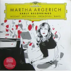 MARTHA ARGERICH - EARLY RECORDINGS (MOZART, RAVEL, BEETHOVEN) VINIILO DOBLE