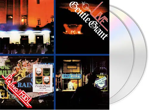 MUSICLAND GENTLE GIANT - PLAYING THE FOOL - COMPLETE LIVE EXPERIENCE 2CD